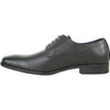 ALLURE MEN Dress Shoe AL03 Oxford Formal Tuxedo for Prom & Wedding BLACK