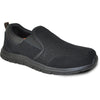 VANGELO Men Slip Resistant Shoe NICK-2 Black  - Wide Width Available