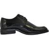 VANGELO Boy ROCKEFELLERKID Dress Shoe Formal Tuxedo for Prom & Wedding Black Patent