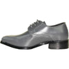 VANGELO Boy TUX-5KID Dress Shoe Formal Tuxedo for Prom & Wedding and School Uniform Iron Grey